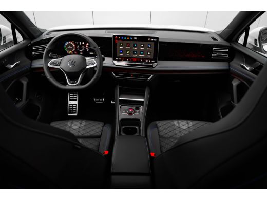 Volkswagen Tiguan 272PK R-Line Edition Oryx White | Trekhaak | Panorama | 360 Camera ActivLease financial lease