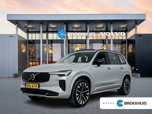 Volvo  XC90 T8 Recharge Ultra Dark | 21" | Luchtvering | Trekhaak | Bowers & Wilkins | Geventileerd Nappa | M...