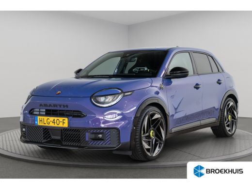 Abarth 600e Scorpionissima 54 kWh 281PK | Design Pack | Winter Pack | Tech Pack | Gaming Pack | Engine Sound ...