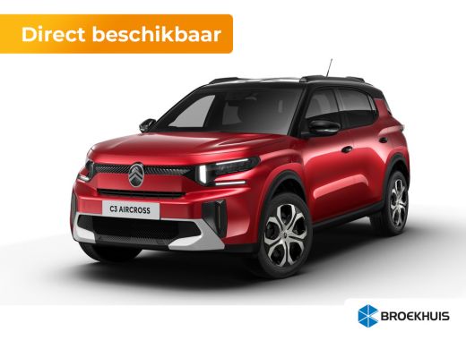 Citroën C3 Aircross Plus | Achteruitrijcamera | Extra getinte achterste zijruiten en achterruit | Koplampen met ECO L...