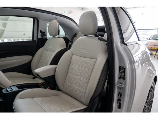 Fiat 500C La Prima 42 kWh | 8 Jaar Garantie | Camera | Adaptive Cruise | Keyless | Navigatie | Stoelverwarm... ActivLease financial lease