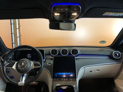 Mercedes-Benz C-Klasse Estate 200 Launch Edition Luxury Line schuif kanteldak | leer | stoelverw 18inch lmv | ActivLease financial lease