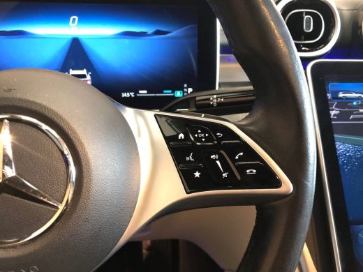 Mercedes-Benz C-Klasse Estate 200 Launch Edition Luxury Line schuif kanteldak | leer | stoelverw 18inch lmv | ActivLease financial lease