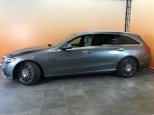 Mercedes-Benz C-Klasse Estate 200 Launch Edition Luxury Line schuif kanteldak | leer | stoelverw 18inch lmv | ActivLease financial lease