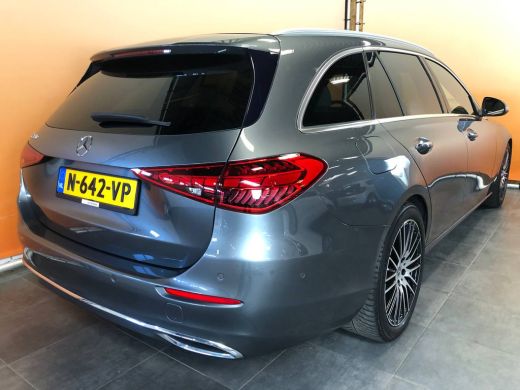 Mercedes-Benz C-Klasse Estate 200 Launch Edition Luxury Line schuif kanteldak | leer | stoelverw 18inch lmv | ActivLease financial lease