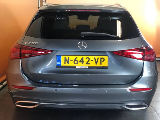 Mercedes-Benz C-Klasse Estate 200 Launch Edition Luxury Line schuif kanteldak | leer | stoelverw 18inch lmv | ActivLease financial lease