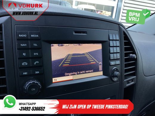 Mercedes-Benz Vito 114 CDI Aut. L2 NL Auto/ Cruise/ Navi/ Camera/ Airco/ PDC/ Sidebars ActivLease financial lease