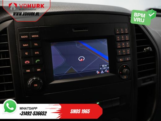 Mercedes-Benz Vito 114 CDI Aut. L2 NL Auto/ Cruise/ Navi/ Camera/ Airco/ PDC/ Sidebars ActivLease financial lease