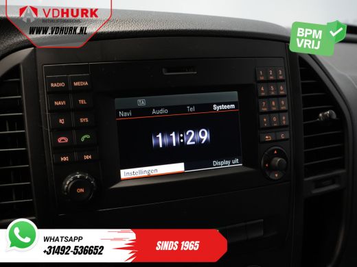 Mercedes-Benz Vito 114 CDI Aut. L2 NL Auto/ Cruise/ Navi/ Camera/ Airco/ PDC/ Sidebars ActivLease financial lease