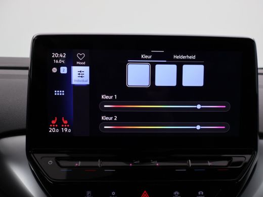 Volkswagen ID.4 PRO 77 kWh + ADAPTIVE CRUISE | STUURVERW. | STOELVERW. | SFEERVERLICHTING | DRAADLOZE CARPLAY ActivLease financial lease