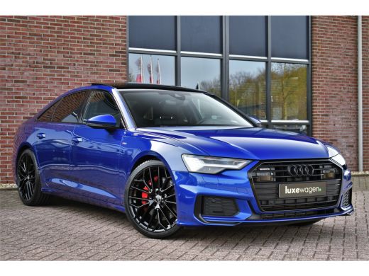 Audi A6 Limousine 55 TFSI e quattro Competition Pano Ultra-blau HUD ACC B&O ActivLease financial lease
