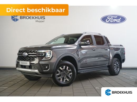 Ford Ranger Wildtrak Dubbel Cabine 2.3 PHEV | Ex. BTW / Incl. BPM | Elektrische Rollertop | Voorraad, Snel Le...