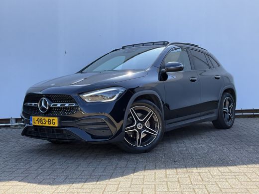Mercedes-Benz GLA 200 164pk Solution AMG Memory Pano.dak Sfeerverl Hoogzitter Uitstraling! ActivLease financial lease