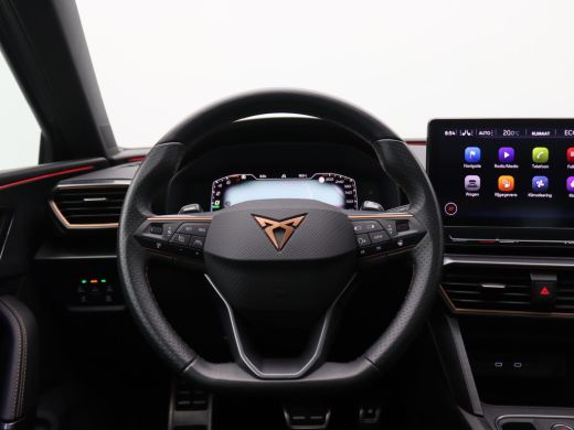 CUPRA Leon Sportstourer 1.4 e-Hybrid Black Edition 245PK DSG Pano-Schuifdak, Keyless, Side Assist, Navi, Achteruitrijcame... ActivLease financial lease