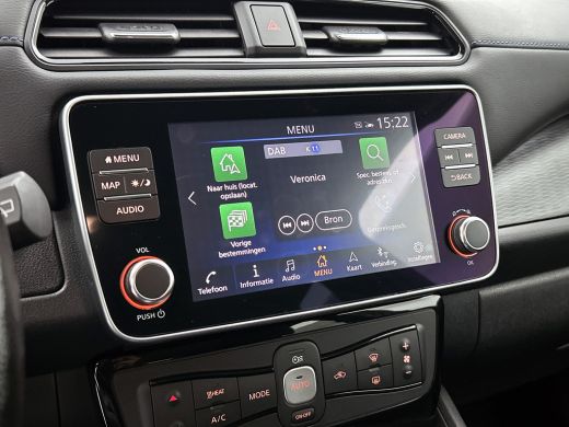 Nissan Leaf Electric+ 62kWh SOH 94% / Pdc.+Camera / Navigatie / Airco-ecc./ Stoelverwarming / Apk 09-2026 ActivLease financial lease