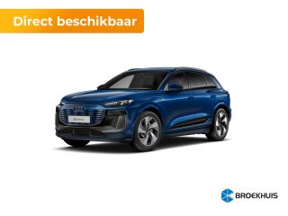 Audi Q6 e-tron S edition | Panoramadak | Luchtvering | Tech pro | Lederen bekleding | Privacy glas |