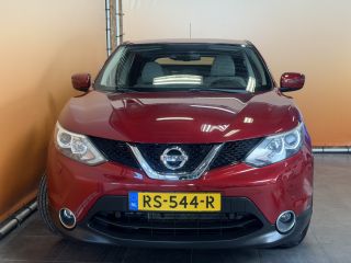 Nissan QASHQAI 1.2 Acenta lage km stand! | lmv 18 inch | leer/alcantara | trekhaak | cruise control