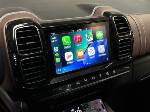 Citroën C5 Aircross 1.6 PureTech Sport 181Pk Automaat (APPLE CARPLAY, BLACK PACK, GROOT NAVI, LEDER, STOELVERWARMING,... ActivLease financial lease
