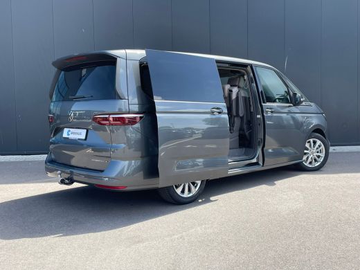 Volkswagen Multivan eHybrid 4MOTION L2 | Bulli | Leder | Glazen Dak | Vis-a-Vis | Houtlook Vloer | 4-Seizoenen Banden ActivLease financial lease