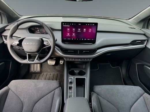 Skoda Elroq 85 286pk Sportline | Trekhaak wegklapbaar | 4x stoelverwarming | Verwarmbare voorruit ActivLease financial lease