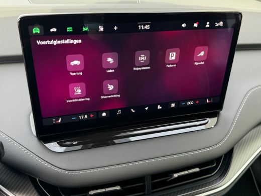 Skoda Elroq 85 286pk Sportline | Trekhaak wegklapbaar | 4x stoelverwarming | Verwarmbare voorruit ActivLease financial lease