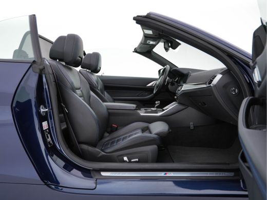 BMW 4 Serie Cabrio 420i High Executive M-Sportpack (INCL.BTW) *LEATHER | FULL-LED | MEMORY-PACK | BLIND-SPOT ... ActivLease financial lease