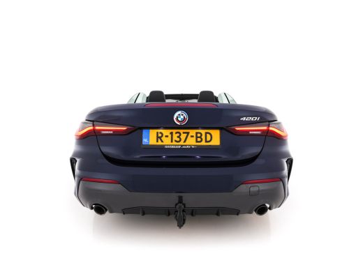 BMW 4 Serie Cabrio 420i High Executive M-Sportpack (INCL.BTW) *LEATHER | FULL-LED | MEMORY-PACK | BLIND-SPOT ... ActivLease financial lease