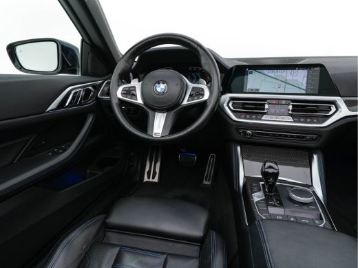 BMW 4 Serie Cabrio 420i High Executive M-Sportpack (INCL.BTW) *LEATHER | FULL-LED | MEMORY-PACK | BLIND-SPOT ... ActivLease financial lease