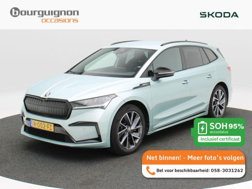Skoda Enyaq iV 60 Sportline 180 Pk | Stuur/Stoel Verwarming | Adaptive Cruise | Matrix LED | Climatronic | CarPl...