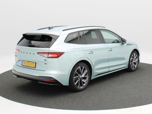 Skoda Enyaq iV 60 Sportline 180 Pk | Stuur/Stoel Verwarming | Adaptive Cruise | Matrix LED | Climatronic | CarPl... ActivLease financial lease