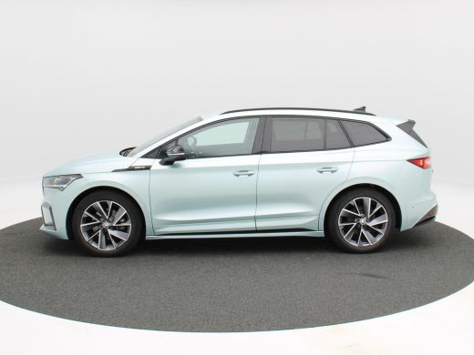 Skoda Enyaq iV 60 Sportline 180 Pk | Stuur/Stoel Verwarming | Adaptive Cruise | Matrix LED | Climatronic | CarPl... ActivLease financial lease