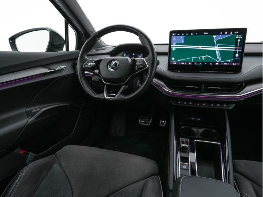 Skoda Enyaq Coupe 85 Sportline [ 3-Fase ] {SOH-95%} (INCL.BTW) *PANO | ADAPTIVE-CRUISE | LEATHER-ALCANTARA | FULL-L... ActivLease financial lease