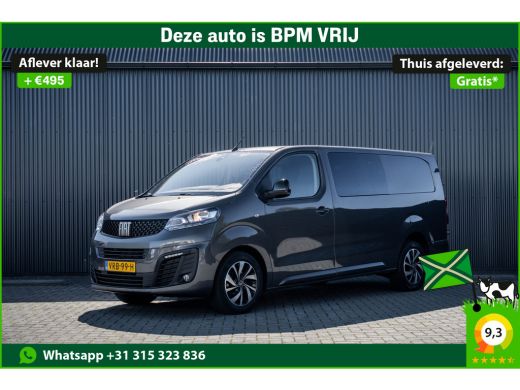 Fiat Scudo 2.0 Multijet 145PK L3H1 | DC 5-Zits | Camera | Carplay | PDC | Airco | Trekhaak