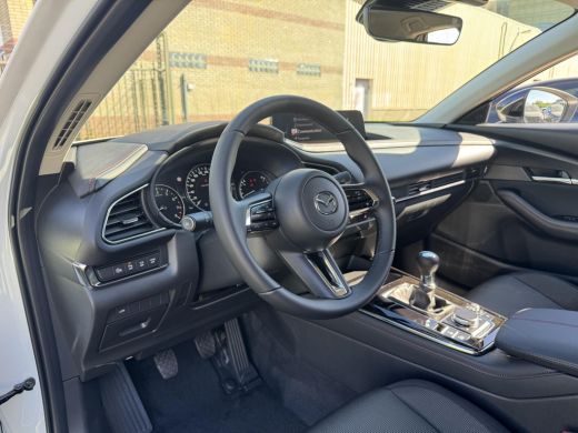 Mazda CX-30 2.5 e-SkyActiv-G M Hybrid Homura | Dodehoeksensoren | Draadloze Applecarplay en Android Auto | Ad... ActivLease financial lease
