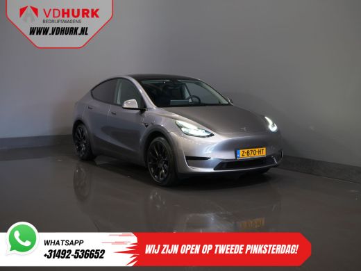 Tesla Model Y 455 Km WLTP (DEMO) Auto Pilot/ Pano/ Memory/ Elek.klep/ Stoelverw./ Navi/ 360 Camera/ Climate/ 20...