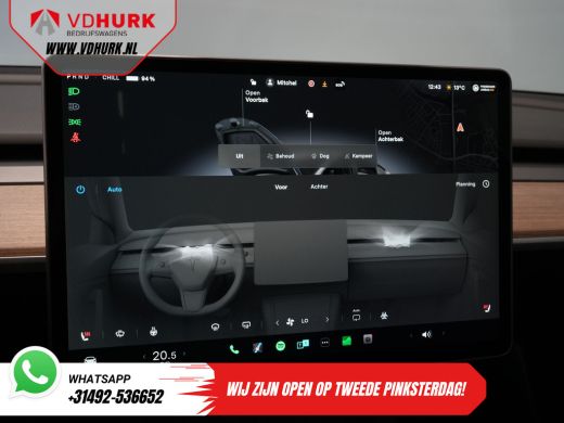 Tesla Model Y 455 Km WLTP (DEMO) Auto Pilot/ Pano/ Memory/ Elek.klep/ Stoelverw./ Navi/ 360 Camera/ Climate/ 20... ActivLease financial lease