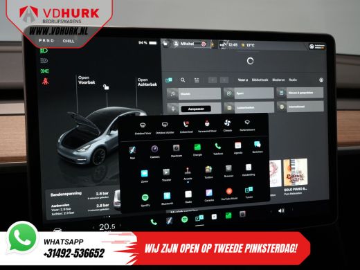 Tesla Model Y 455 Km WLTP (DEMO) Auto Pilot/ Pano/ Memory/ Elek.klep/ Stoelverw./ Navi/ 360 Camera/ Climate/ 20... ActivLease financial lease