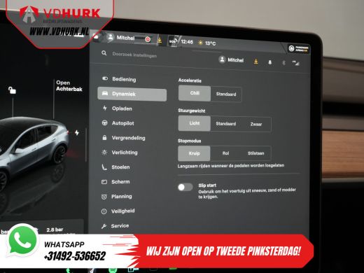 Tesla Model Y 455 Km WLTP (DEMO) Auto Pilot/ Pano/ Memory/ Elek.klep/ Stoelverw./ Navi/ 360 Camera/ Climate/ 20... ActivLease financial lease