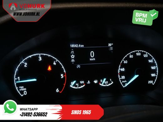 Ford Transit 2.0 TDCI 130 pk DC Dubbel Cabine Open Laadbak/ 7 Pers./ 3.0t Trekverm./ Carplay/ Cruise/ Climate/... ActivLease financial lease