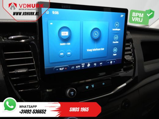 Ford Transit 2.0 TDCI 130 pk DC Dubbel Cabine Open Laadbak/ 7 Pers./ 3.0t Trekverm./ Carplay/ Cruise/ Climate/... ActivLease financial lease