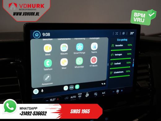 Ford Transit 2.0 TDCI 130 pk DC Dubbel Cabine Open Laadbak/ 7 Pers./ 3.0t Trekverm./ Carplay/ Cruise/ Climate/... ActivLease financial lease