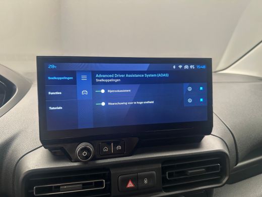 Peugeot Partner 1.5 BlueHDi 130 EAT8 S&S L1 Camera | Digitale Binnenspiegel | Houten Laadvloer | Carplay | Airco ... ActivLease financial lease
