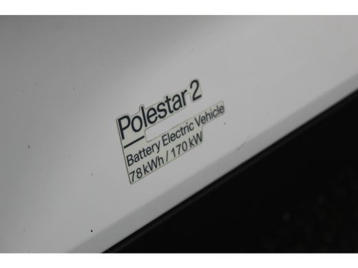 Polestar 2 Long Range Single Motor 78 kWh | Memory | Camera | Elek. Achterklep | Navi | Carplay | Stoelverwa... ActivLease financial lease