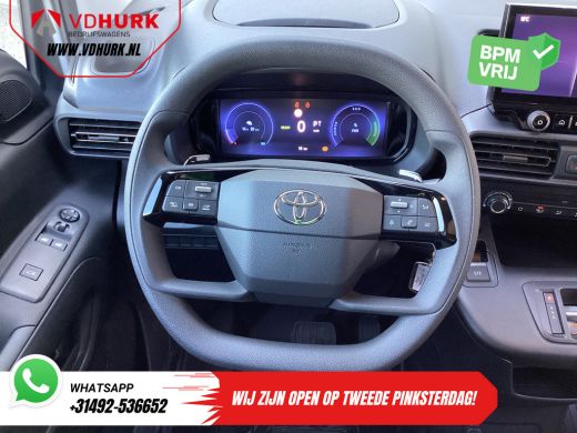 Toyota ProAce 345 km WLTP LED/ 3pers/ Snellader/ Standkachel/ Carplay/ Navi/ PDC/ Cruise/ Airco ActivLease financial lease