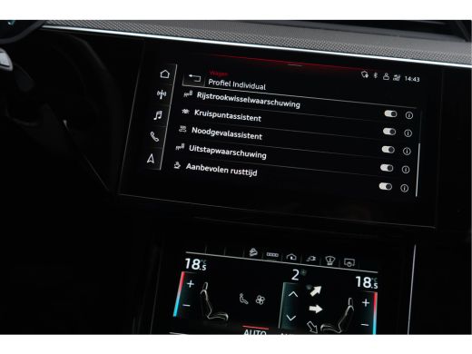 Audi e-tron S Quattro 371kW / Luchtvering/ Standkachel/ Panoramadak/ Trekhaak/ 371kW (504PK) ActivLease financial lease