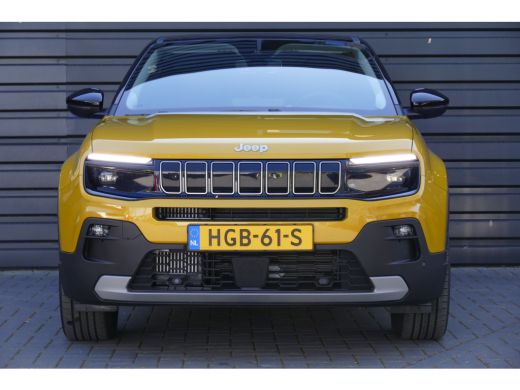 Jeep Avenger 1.2 E-HYBRID 110PK SUMMIT AUTOMAAT / NAVI / CLIMA / CAMERA / 18"LMV / ELEKTR. ACHTERKLEP / JBL AU... ActivLease financial lease