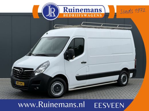 Opel Movano 2.3 Turbo 150 PK / L2H2 / INRICHTING / RVS IMPERIAAL + LADDER / 2.5 TONS TREKHAAK / AIRCO / CRUIS...