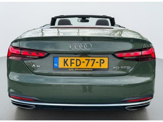 Audi A5 Cabriolet 40 TFSI 204PK S-TRONIC ADVANCED EDITION CAMERA/NAVI/LEDER ActivLease financial lease