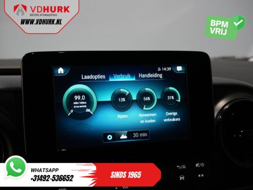 Mercedes-Benz eCitan 112 Pro 284 WLTP Snellader/ LED/ Stoelverw./ Carplay/ Climate/ Navi/ Cruise/ Camera/ PDC ActivLease financial lease
