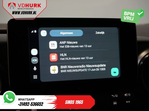 Mercedes-Benz eCitan 112 Pro 284 WLTP Snellader/ LED/ Stoelverw./ Carplay/ Climate/ Navi/ Cruise/ Camera/ PDC ActivLease financial lease